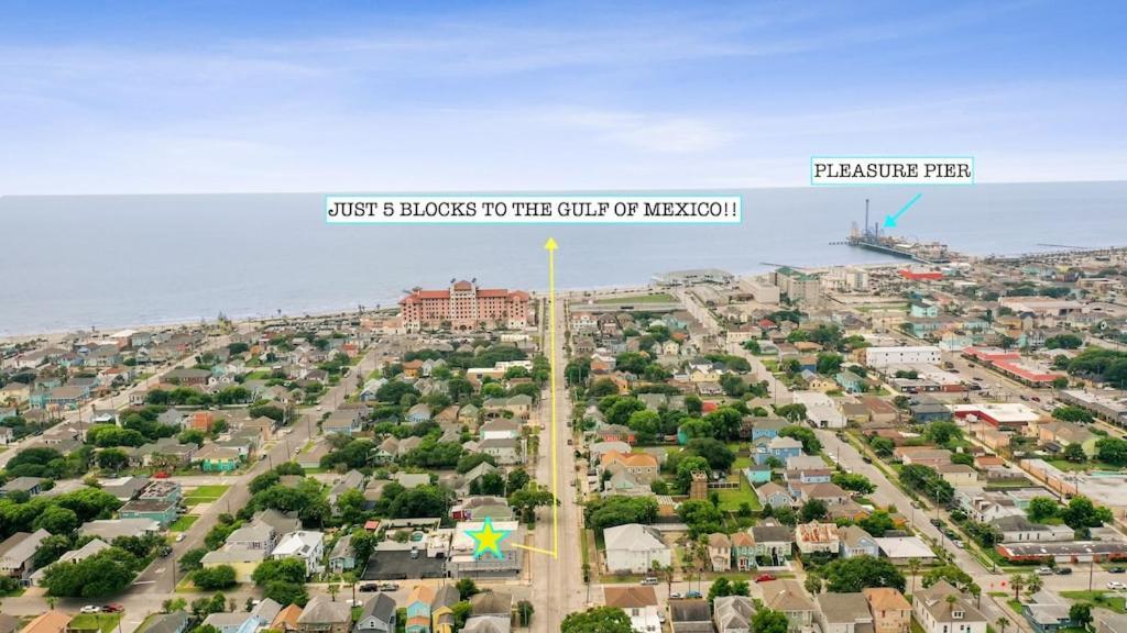 Apartamento The Sparkled Seahorse Galveston Exterior foto